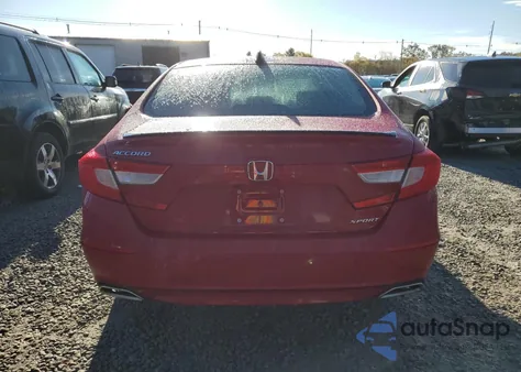 2022 Honda Accord Sport из США, поврежденный, VIN 1HGCV1F34NA058217